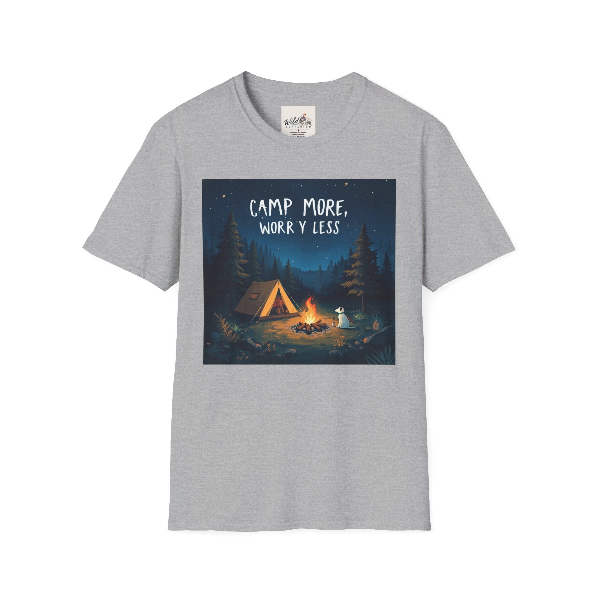 Camping with Dog 1 T-Shirt