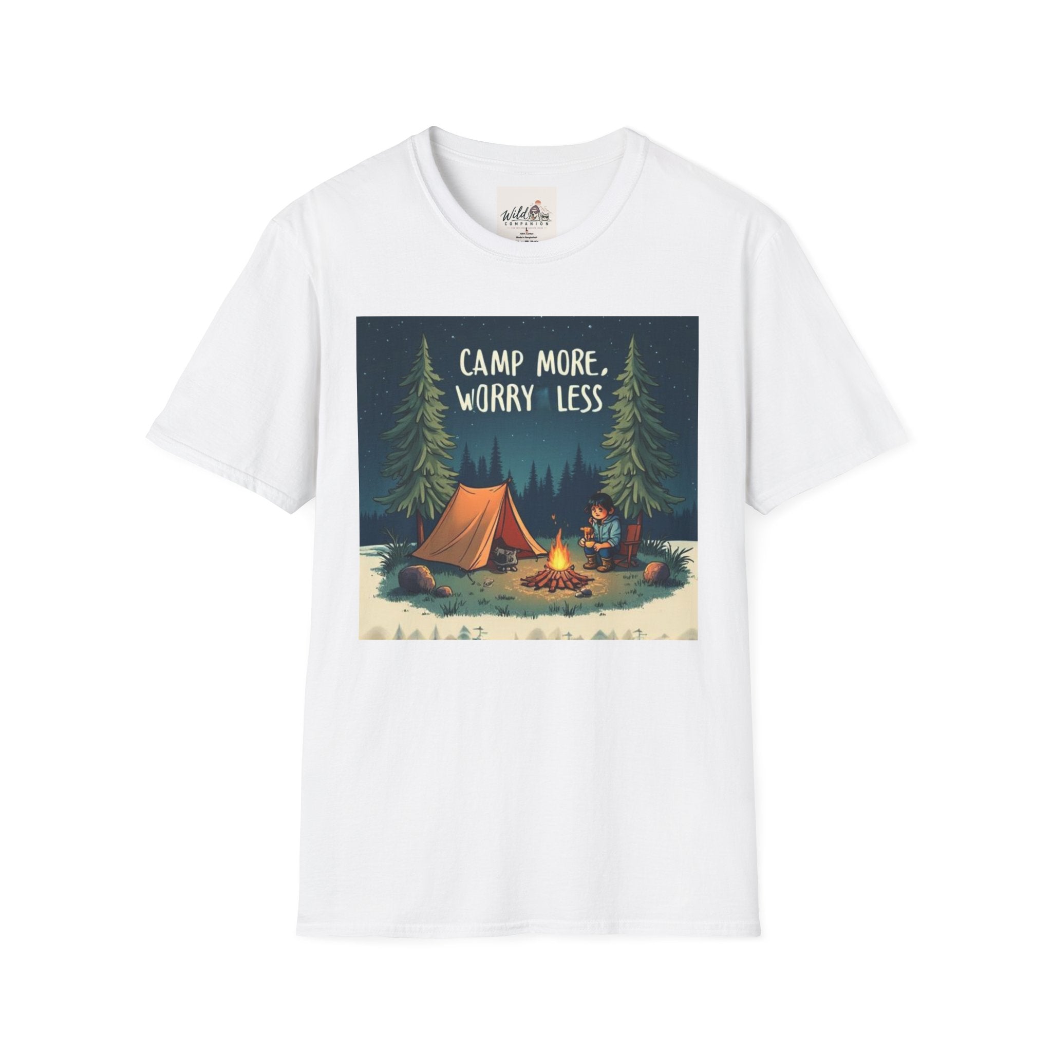 Camping with Dog 3 T-Shirt