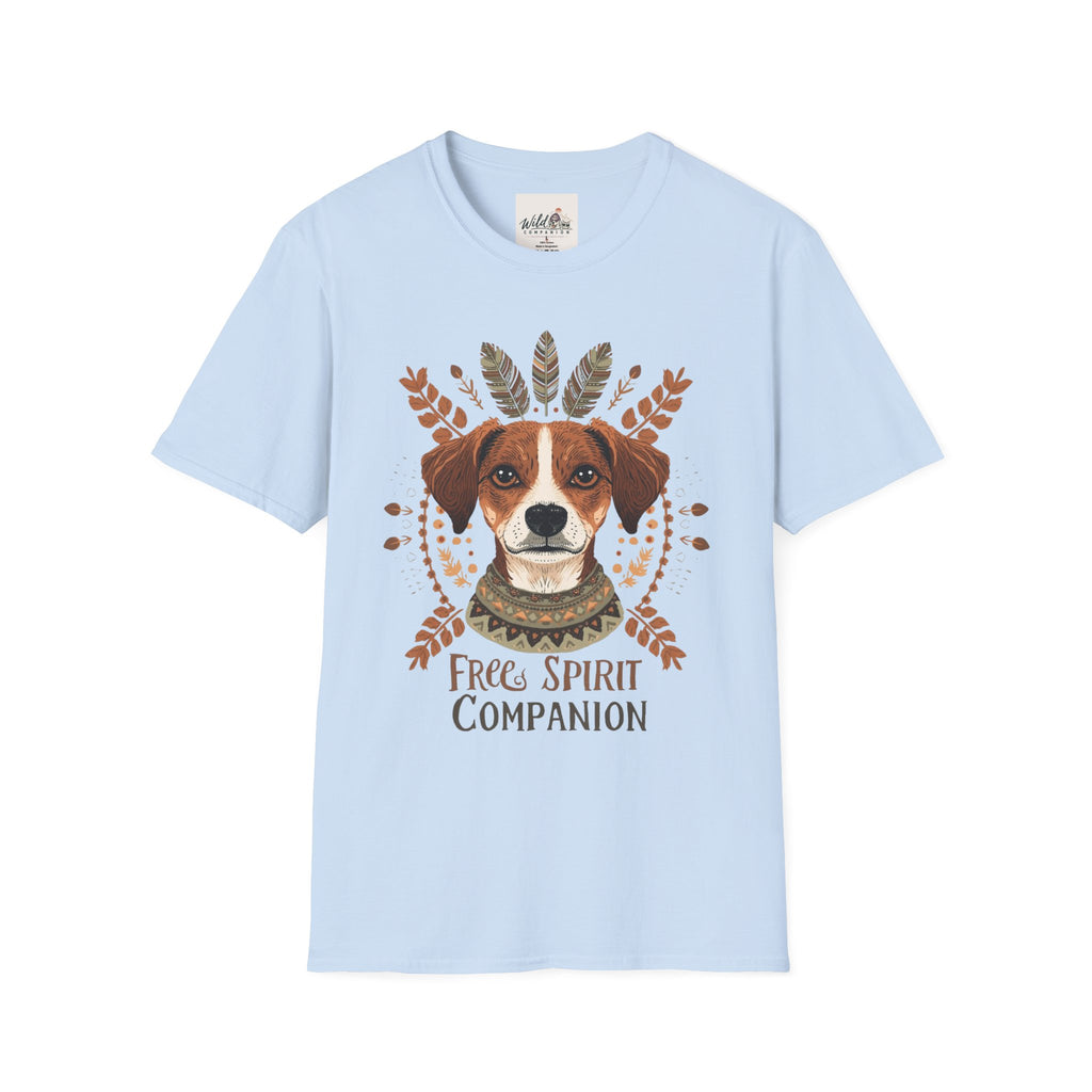 Boho Spirit Animal Dog 2 T-Shirt