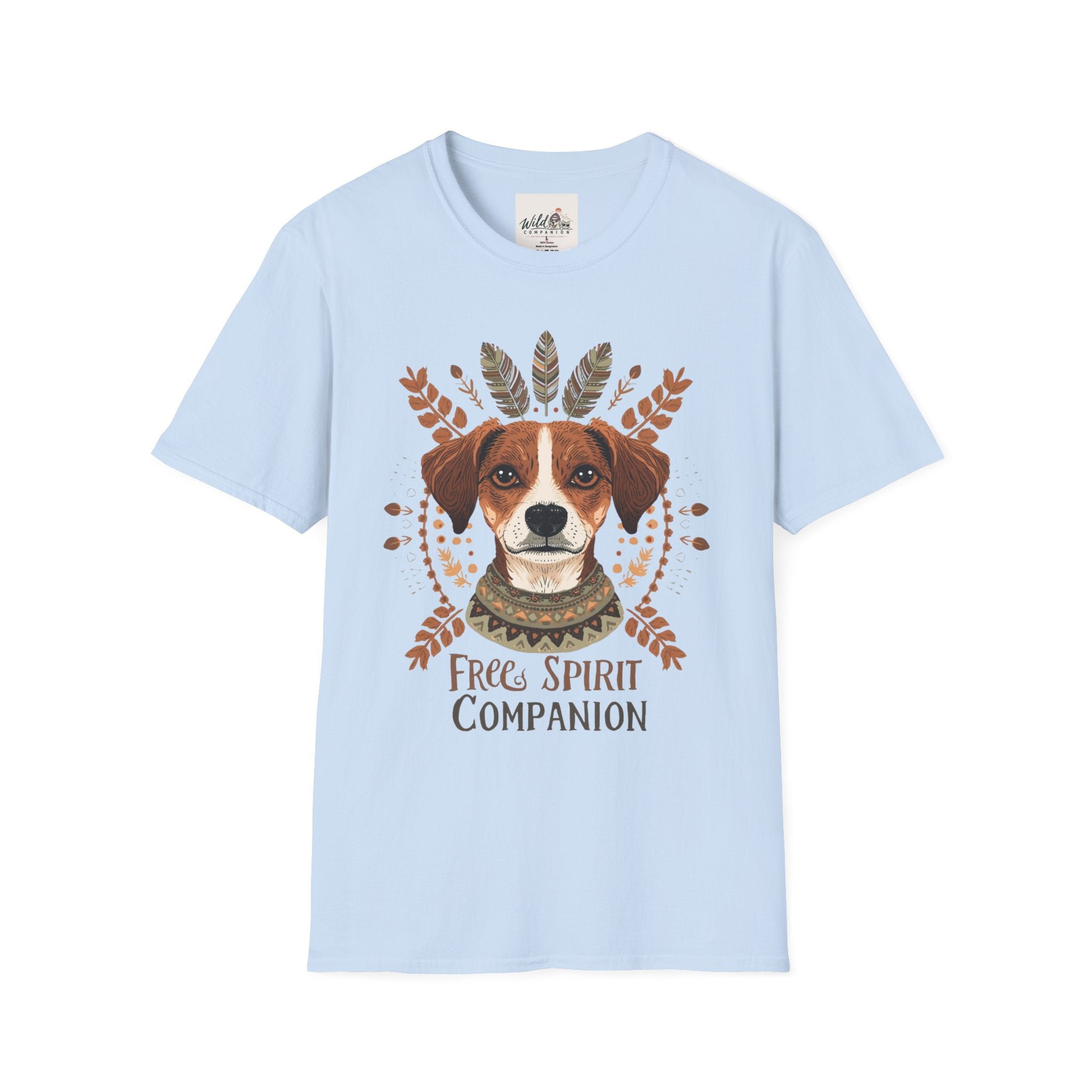 Boho Spirit Animal Dog 2 T-Shirt