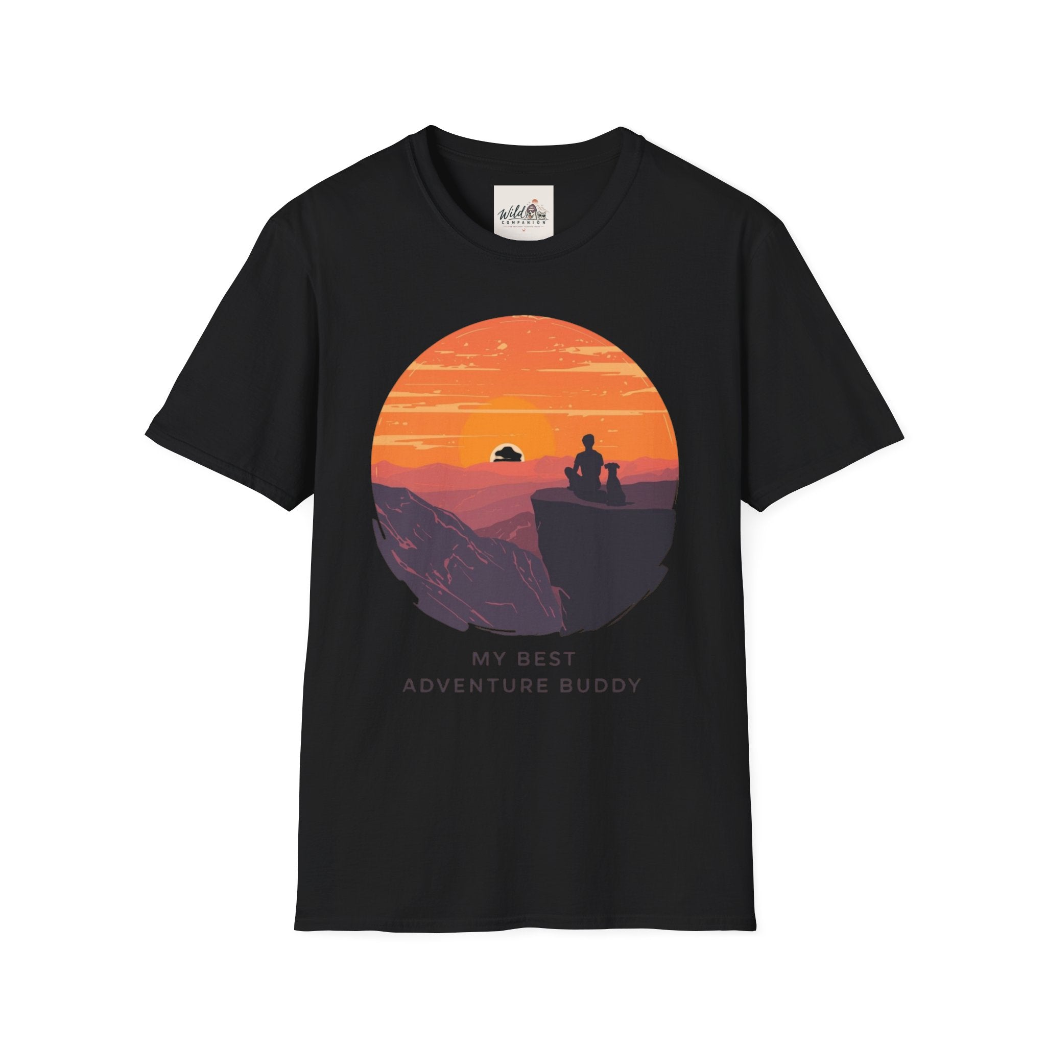 Adventure Dog Silhouette 1 T-Shirt