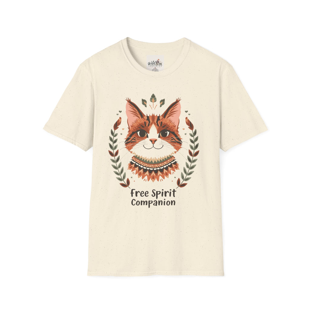 Boho Spirit Animal Cat 1 T-Shirt