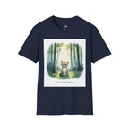 Watercolor Forest Pet 5 Portrait T-Shirt