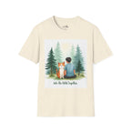 Watercolor Forest Pet 7 Portrait T-Shirt