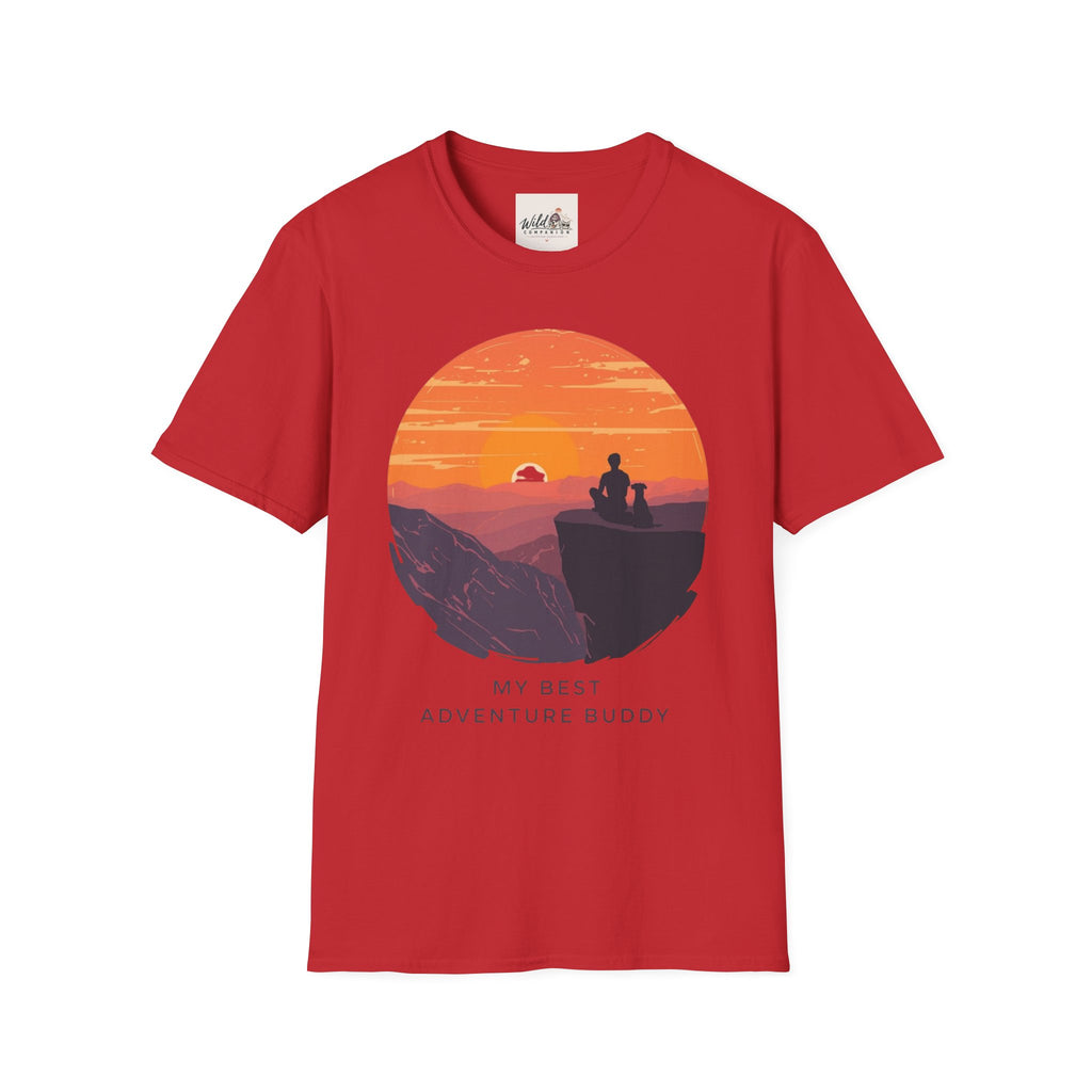 Adventure Dog Silhouette 1 T-Shirt