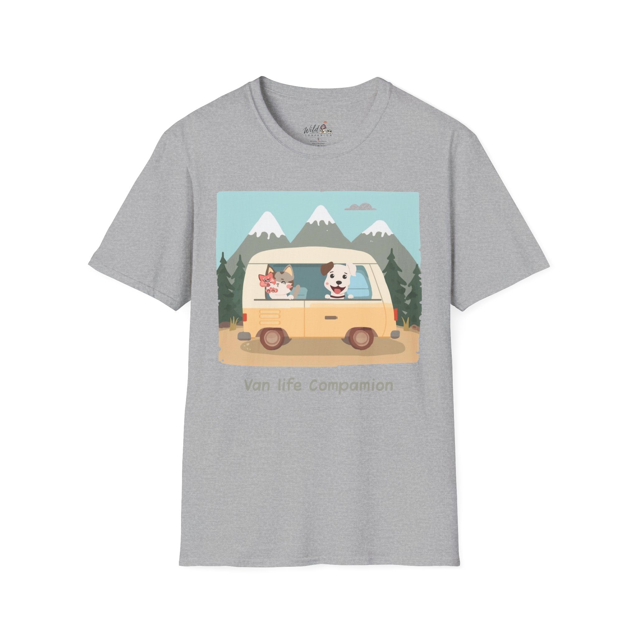 Van Life Cat & Dog 2 T-Shirt
