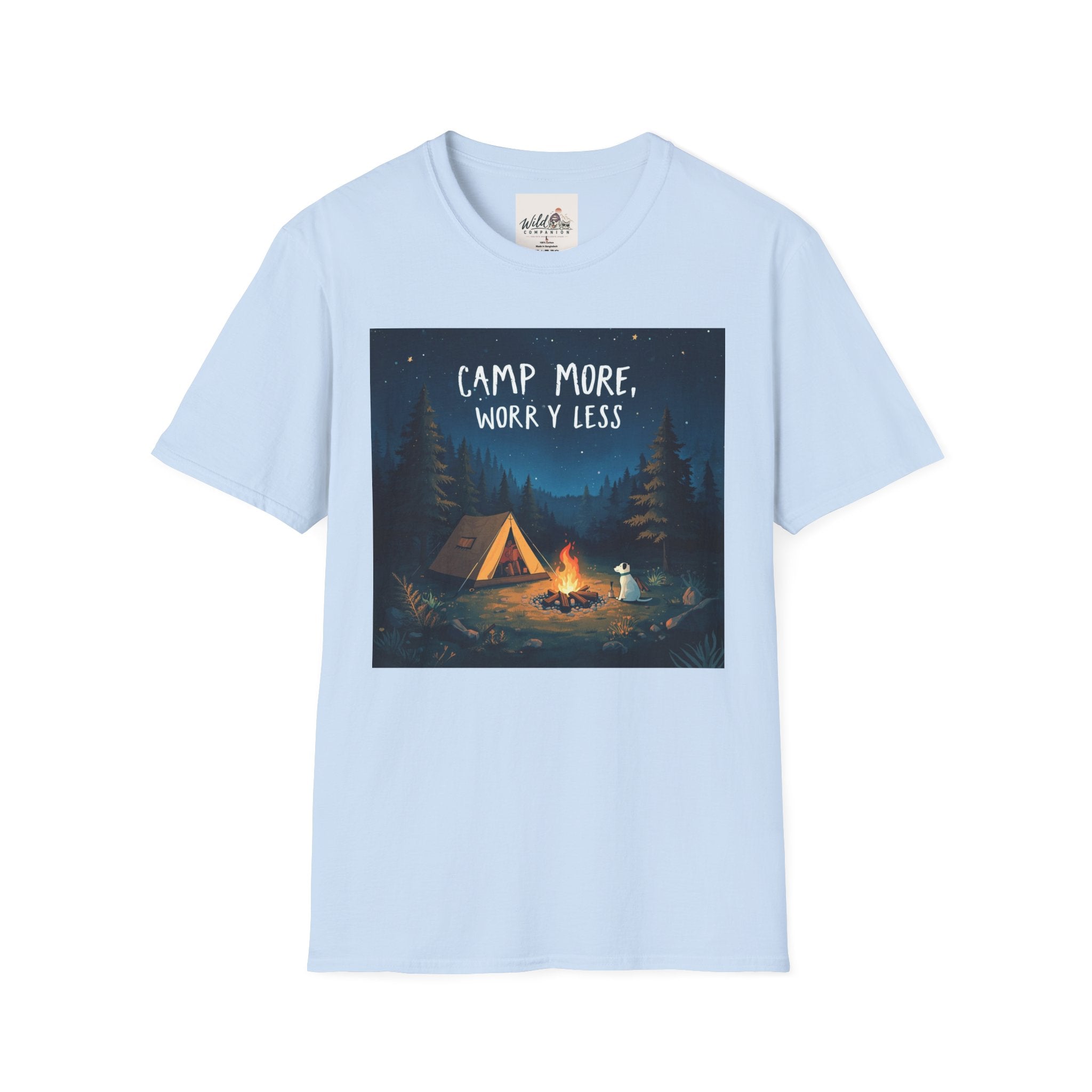 Camping with Dog 1 T-Shirt