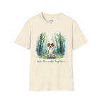 Watercolor Forest Pet 3 Portrait T-Shirt