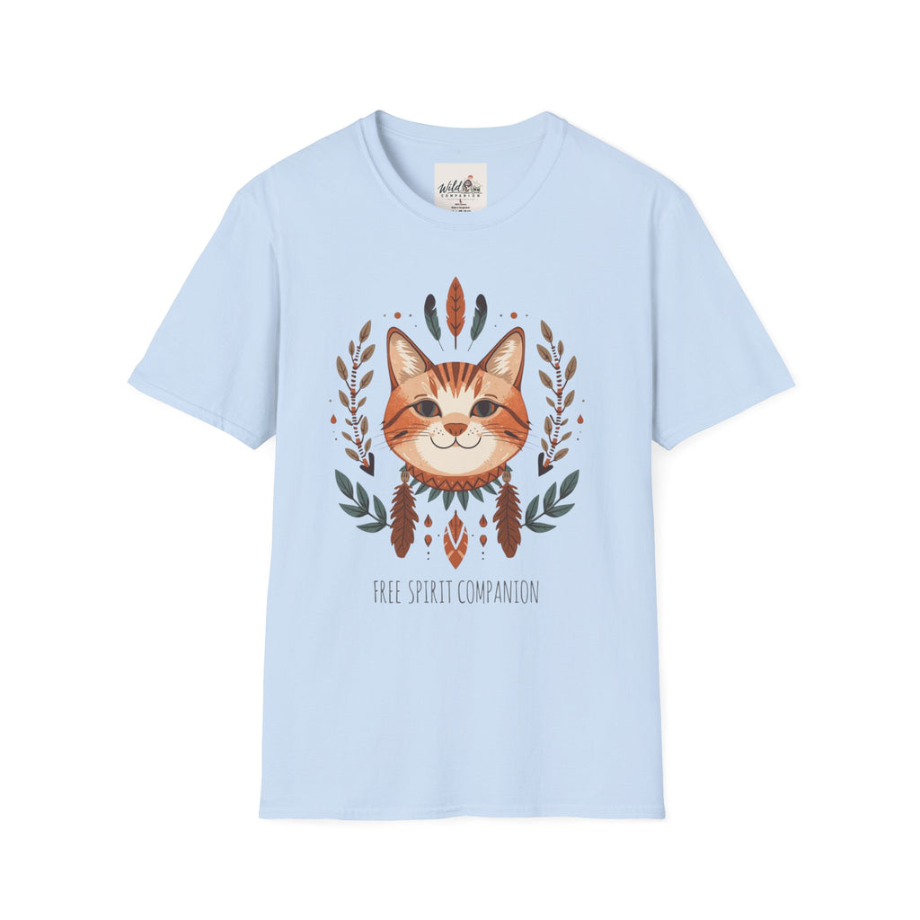 Boho Spirit Animal Cat 2 T-Shirt