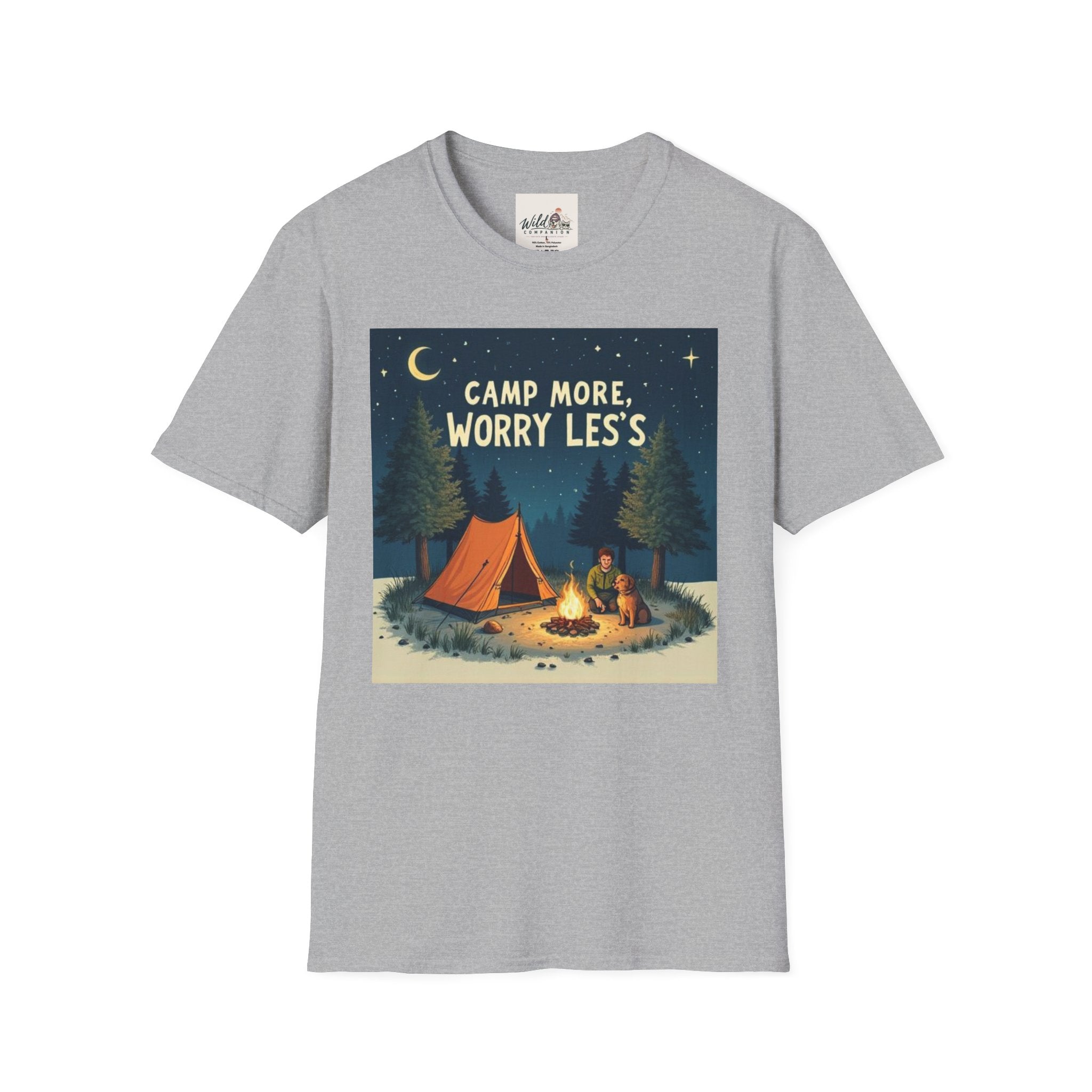 Camping with Dog 4 T-Shirt