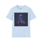 Night Sky with Cat 1 T-Shirt