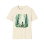 Watercolor Forest Pet 6 Portrait T-Shirt