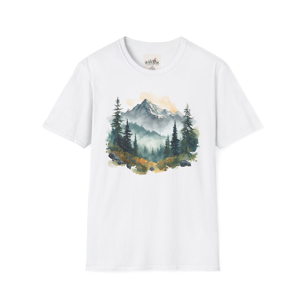 Mountain View Meditation 2 T-Shirt