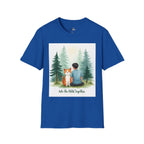 Watercolor Forest Pet 7 Portrait T-Shirt