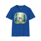 Watercolor Forest Pet 4 Portrait T-Shirt