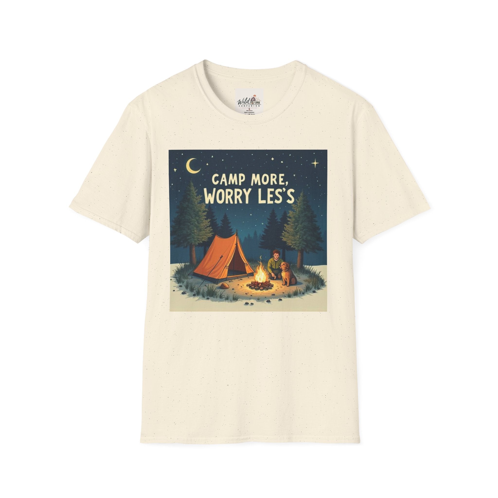 Camping with Dog 4 T-Shirt
