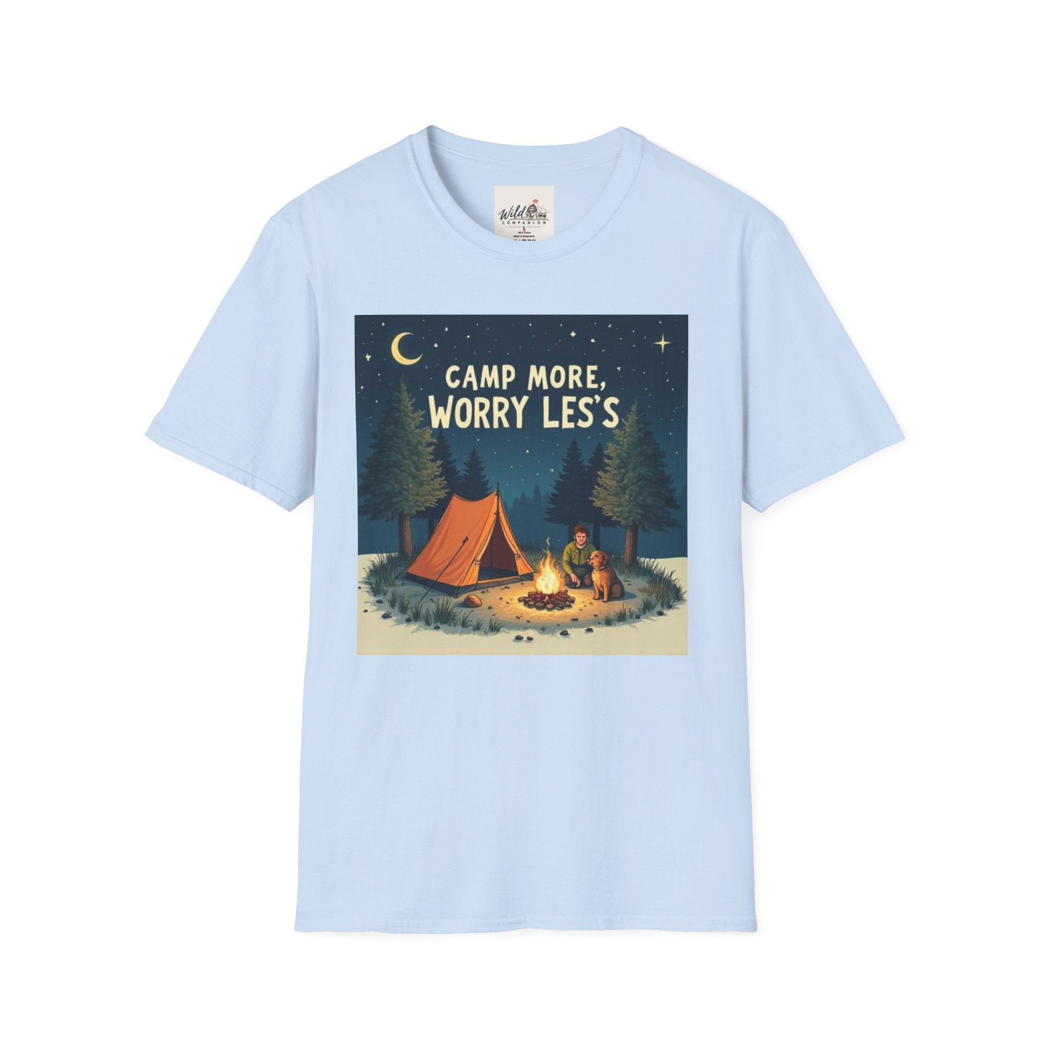 Camping with Dog 4 T-Shirt