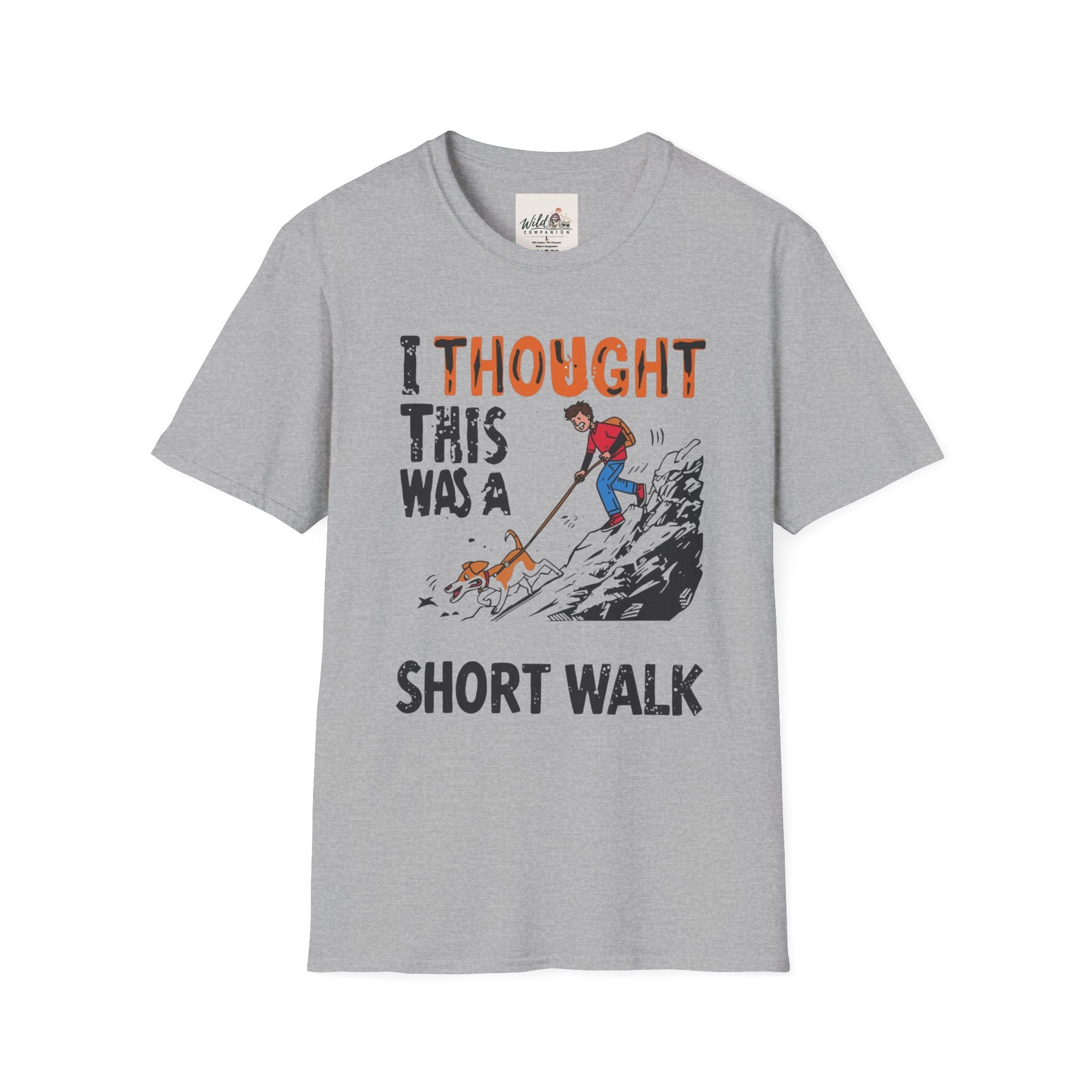 Funny Hiking Dog 1 T-Shirt