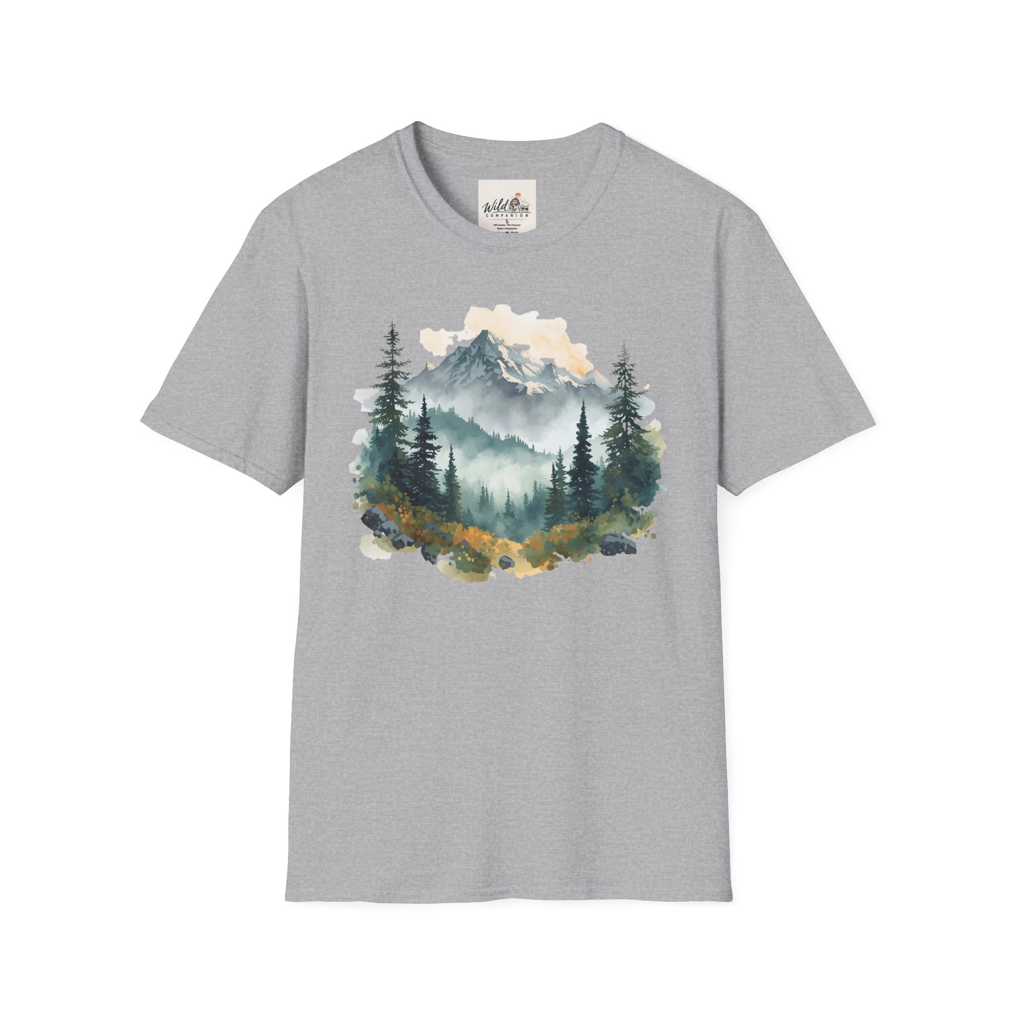 Mountain View Meditation 2 T-Shirt