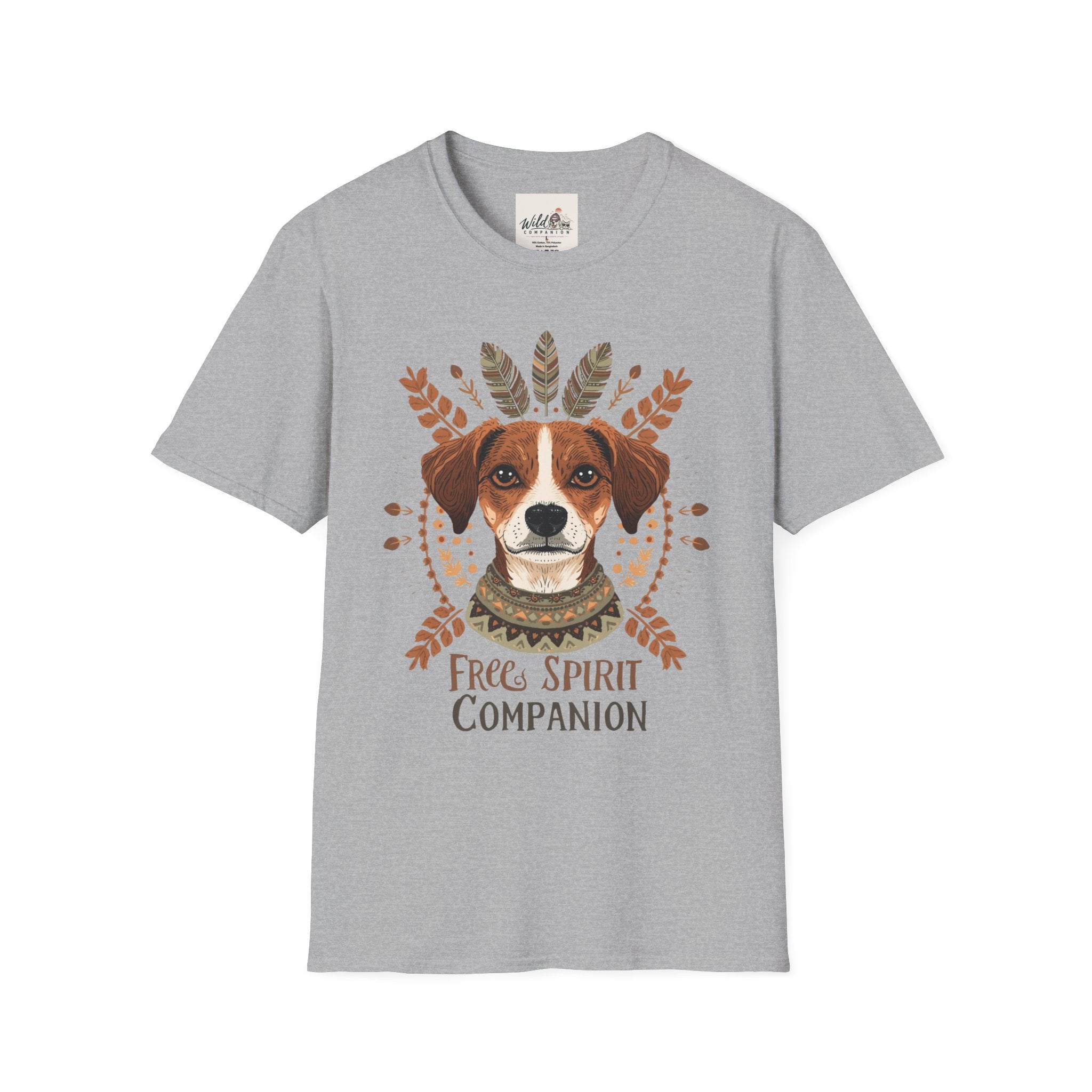 Boho Spirit Animal Dog 2 T-Shirt