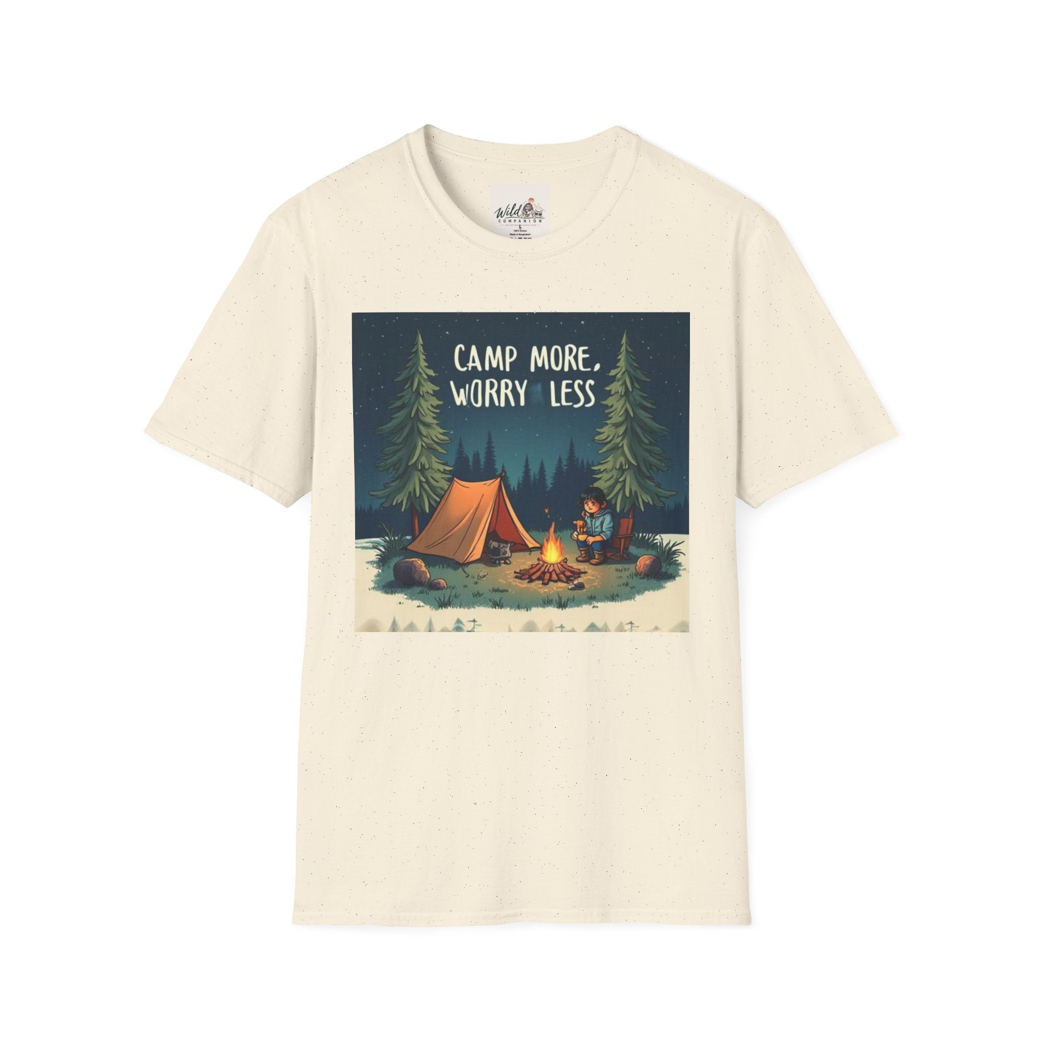 Camping with Dog 3 T-Shirt