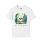 Watercolor Forest Pet 4 Portrait T-Shirt