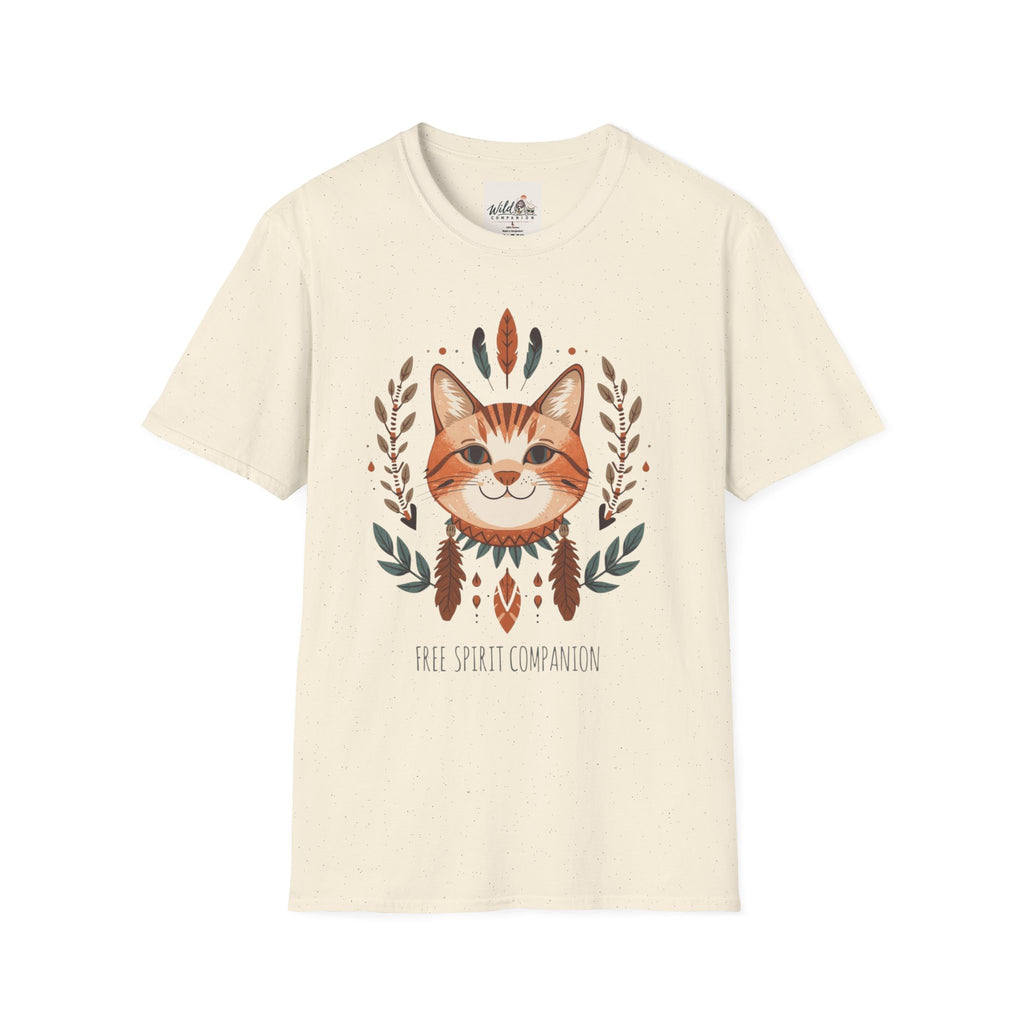 Boho Spirit Animal Cat 2 T-Shirt