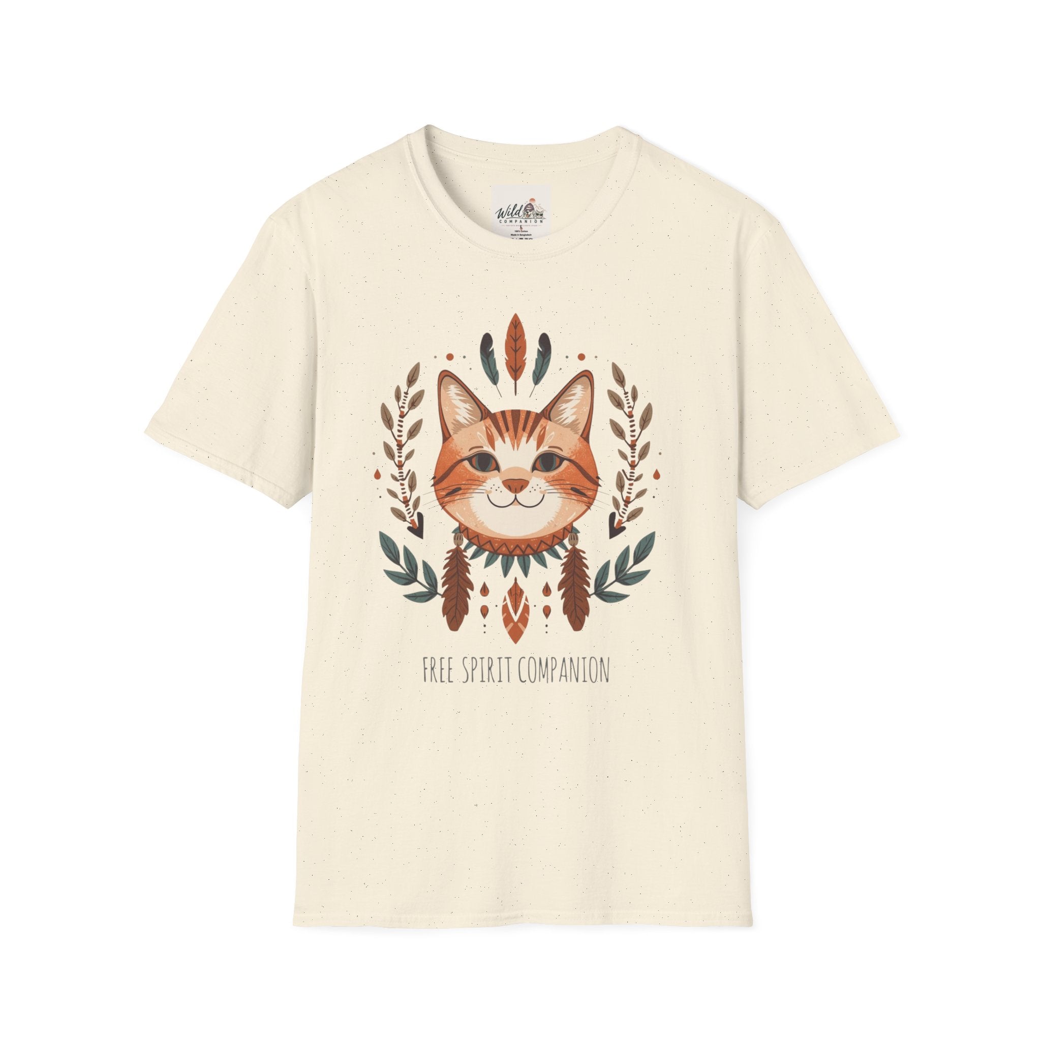 Boho Spirit Animal Cat 2 T-Shirt