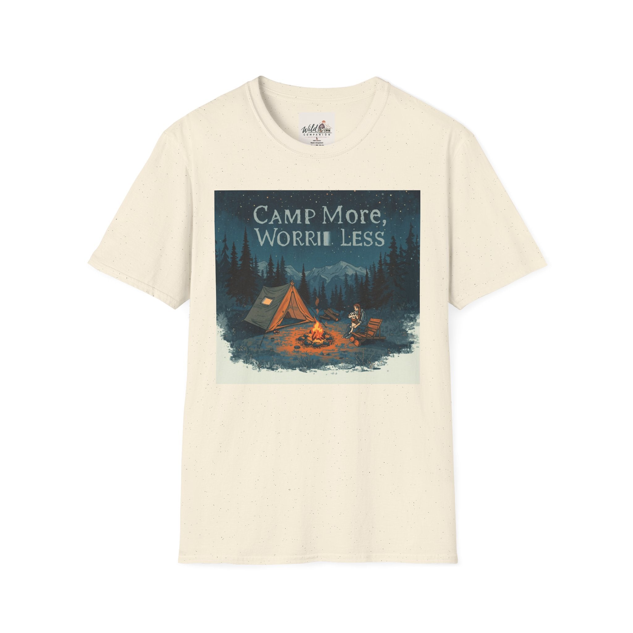 Camping with Dog 2 T-Shirt