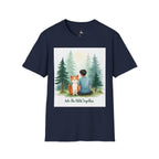 Watercolor Forest Pet 7 Portrait T-Shirt