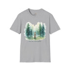 Watercolor Forest Pet 2 Portrait  T-Shirt
