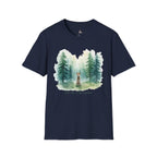 Watercolor Forest Pet 2 Portrait  T-Shirt
