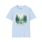 Watercolor Forest Pet 2 Portrait  T-Shirt
