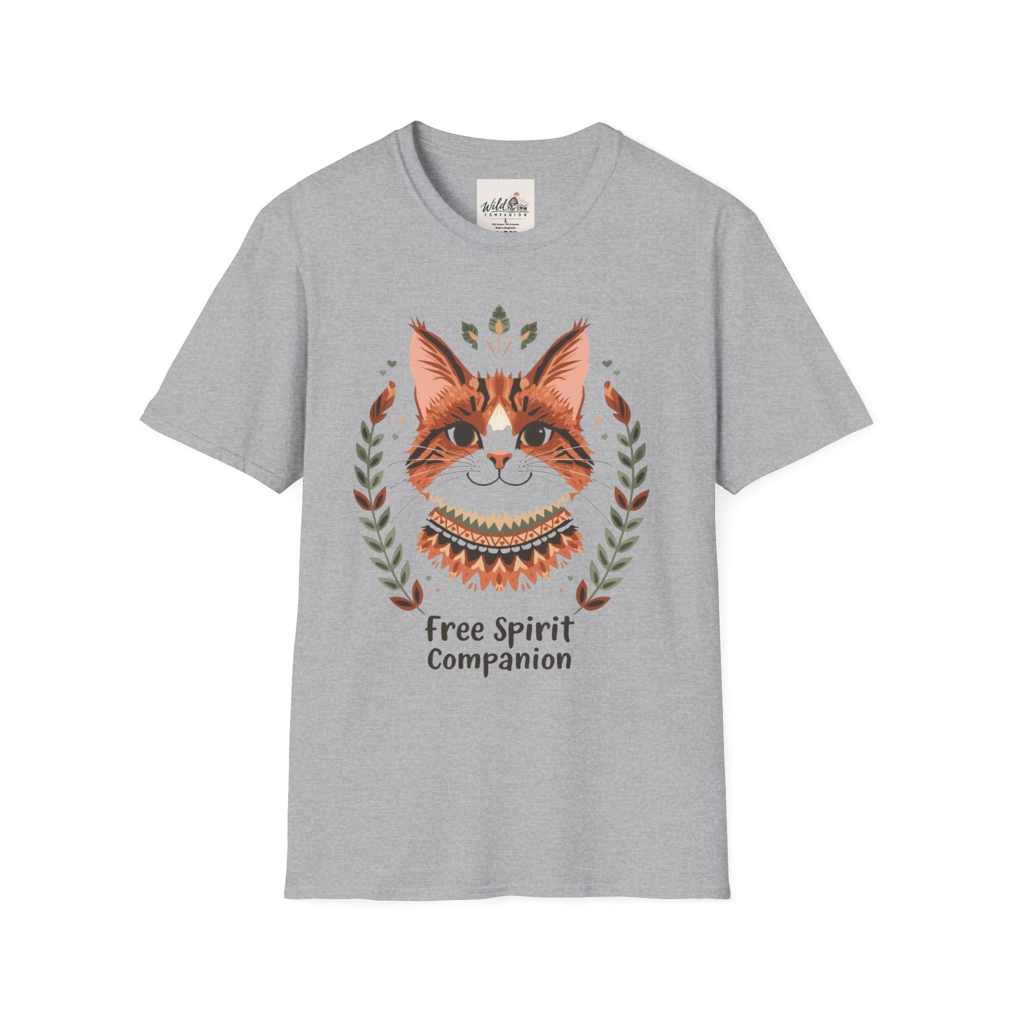 Boho Spirit Animal Cat 1 T-Shirt