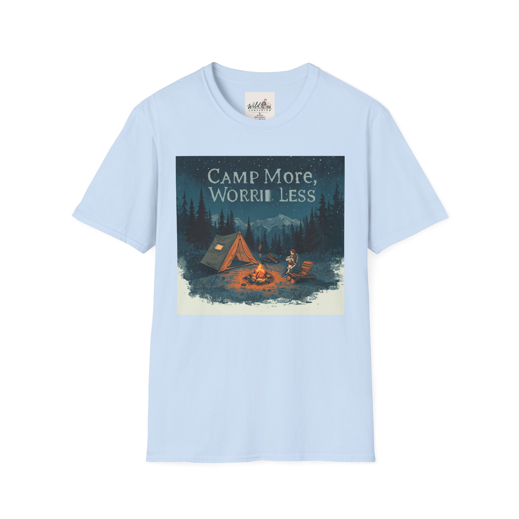Camping with Dog 2 T-Shirt