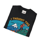 Funny Hiking Cat 1 T-Shirt