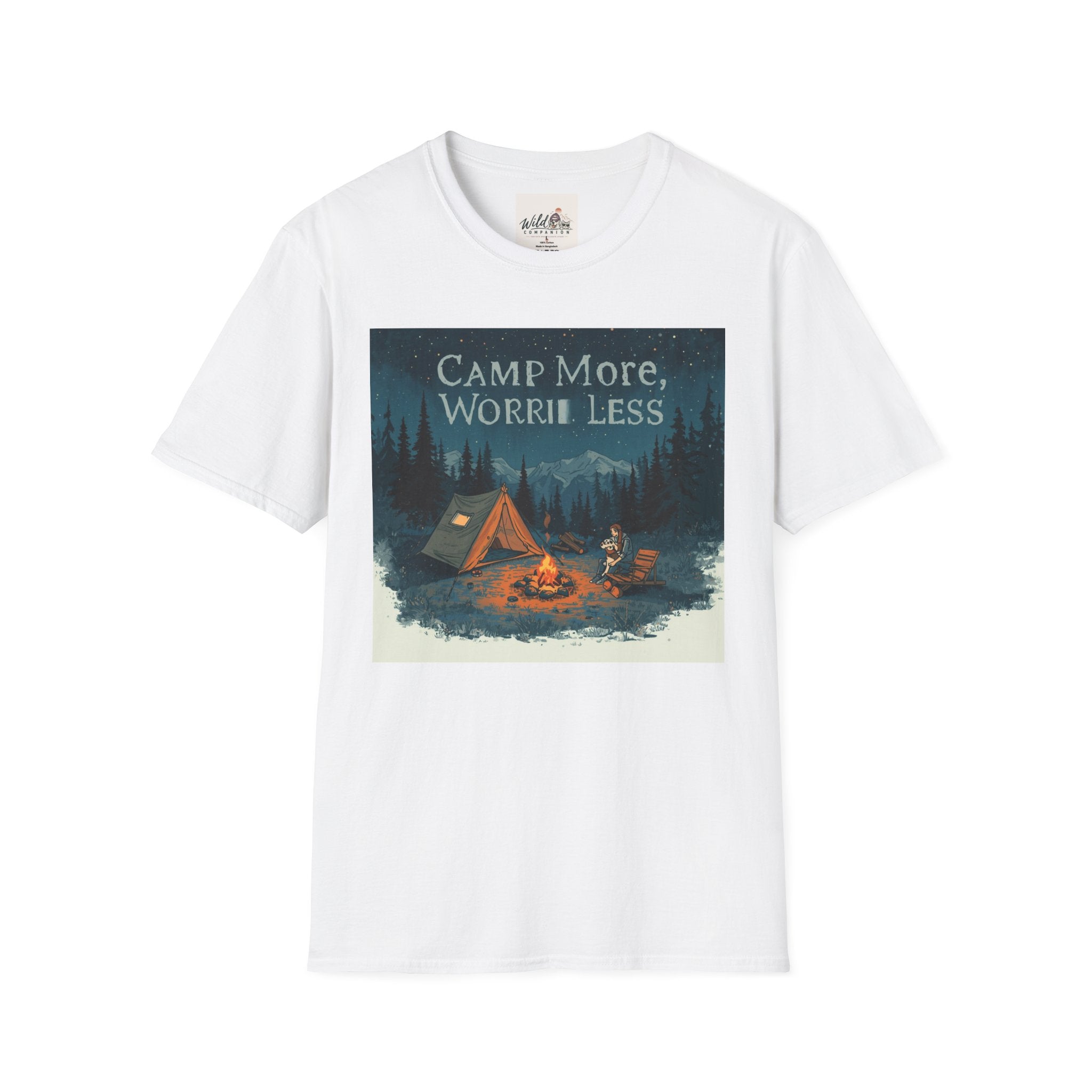 Camping with Dog 2 T-Shirt