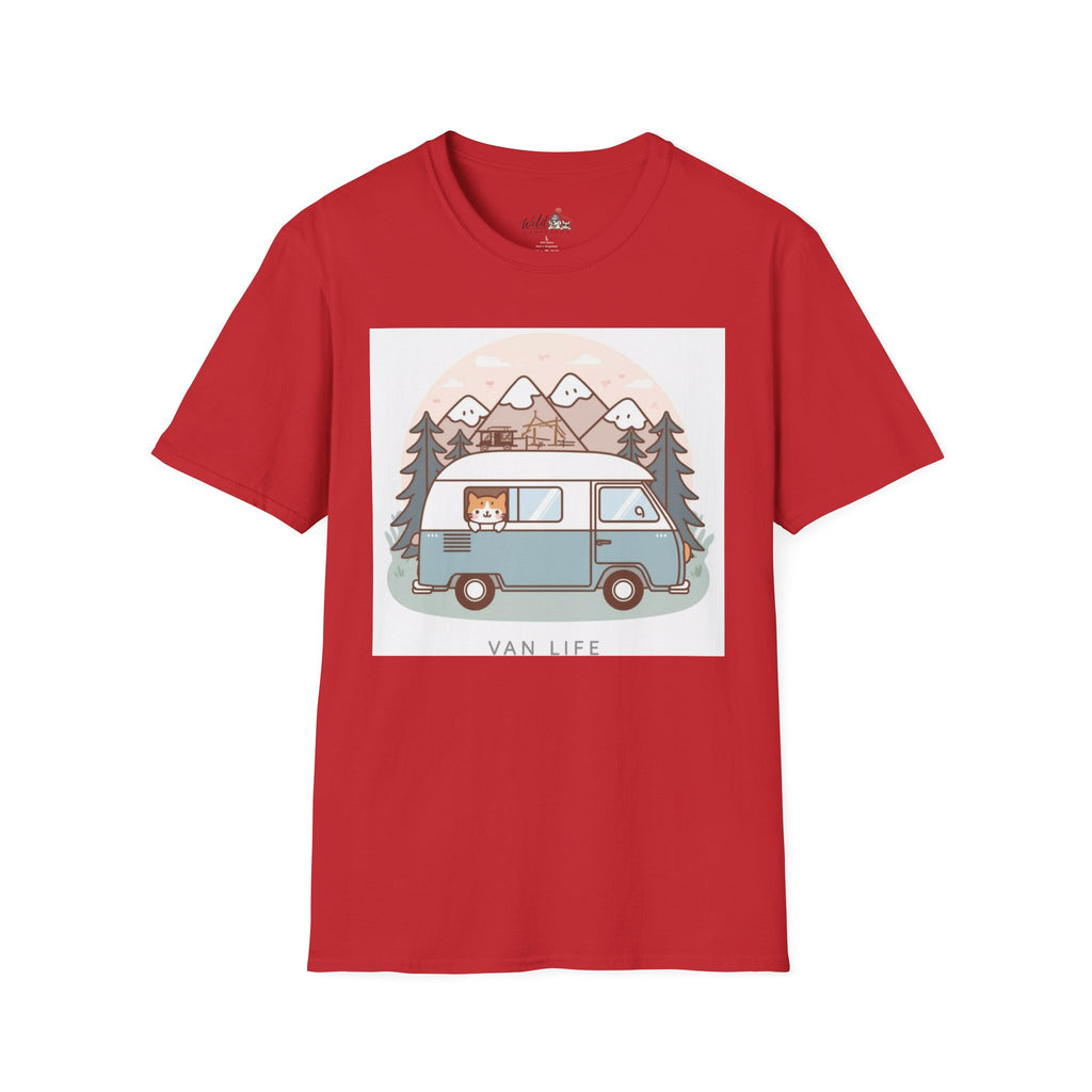 Van Life Cat 2 T-Shirt