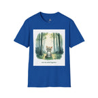 Watercolor Forest Pet 5 Portrait T-Shirt