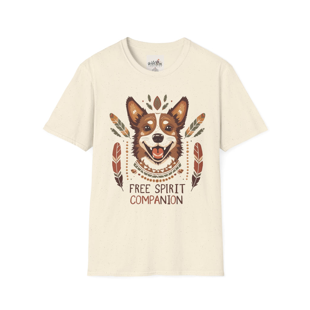 Boho Spirit Animal Dog 3 T-Shirt