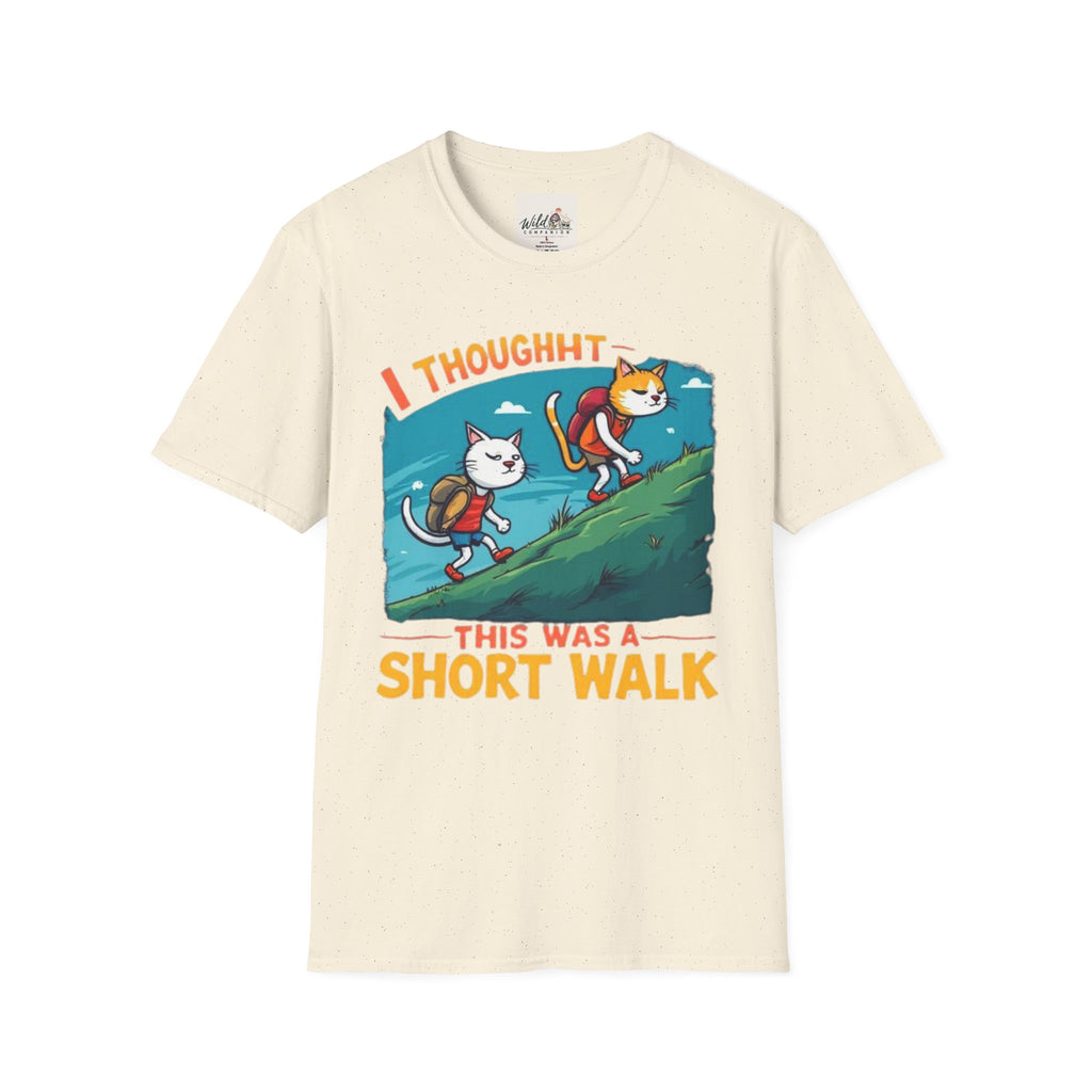 Funny Hiking Cat 2 T-Shirt