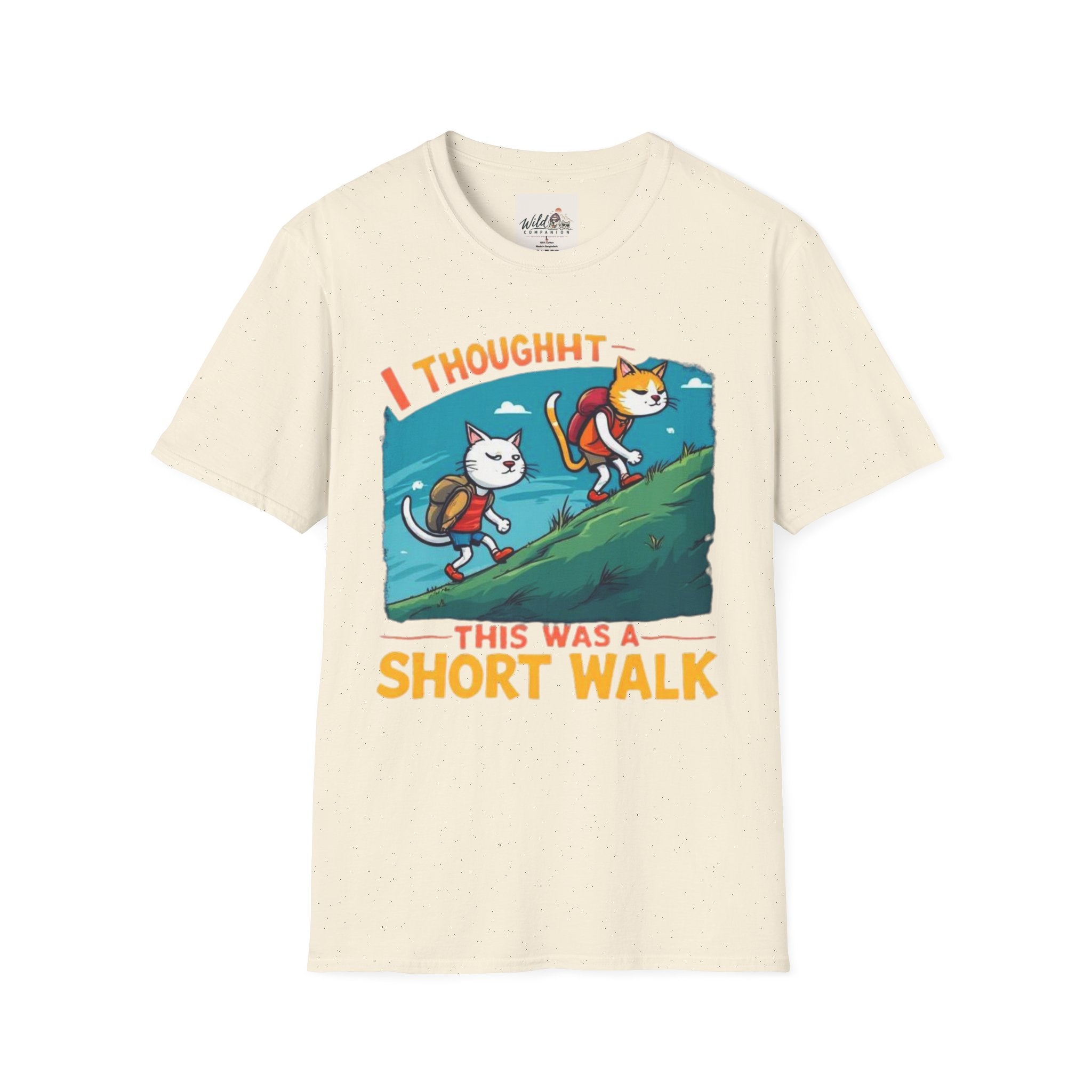 Funny Hiking Cat 2 T-Shirt