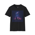 Night Sky with Cat 1 T-Shirt