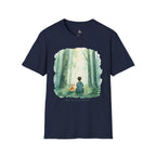 Watercolor Forest Pet 6 Portrait T-Shirt