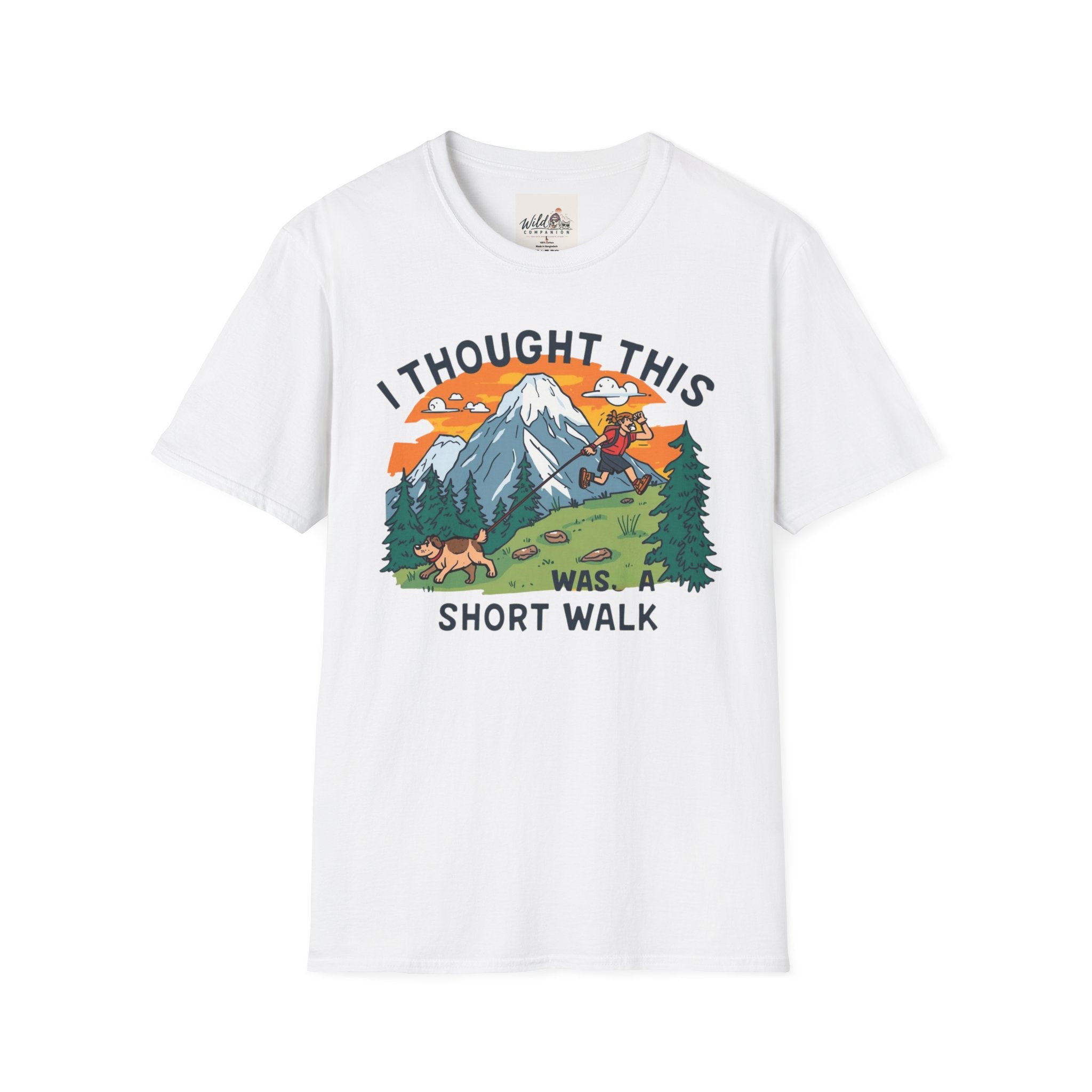 Funny Hiking Dog 2 T-Shirt
