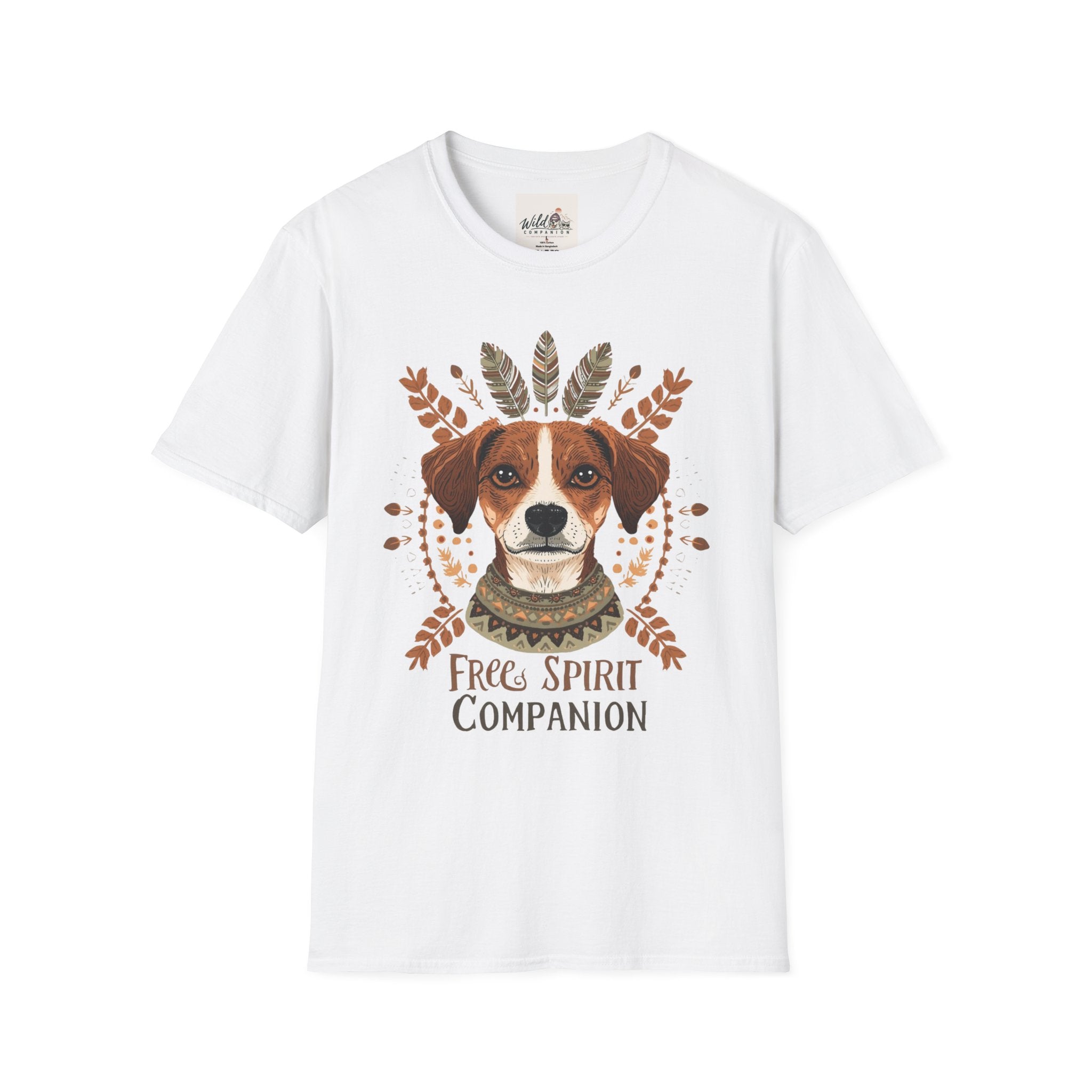Boho Spirit Animal Dog 2 T-Shirt