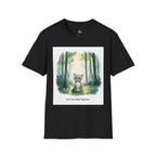 Watercolor Forest Pet 5 Portrait T-Shirt