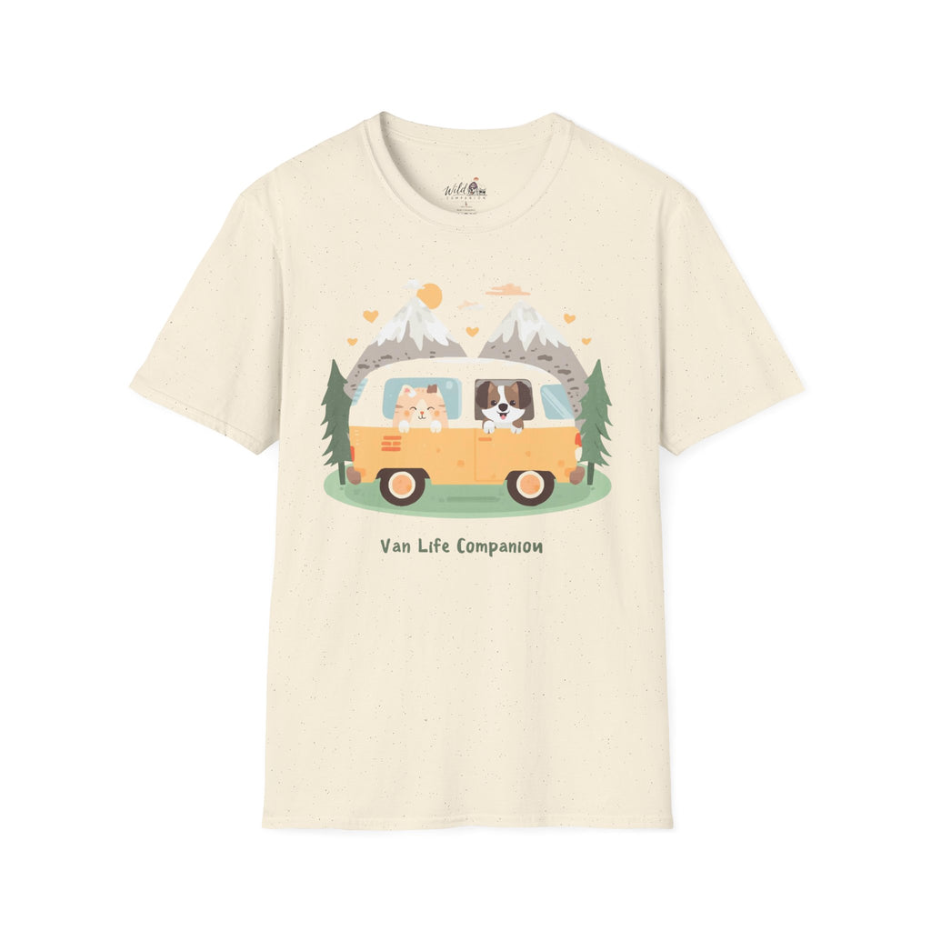 Van Life Cat & Dog 1  T-Shirt