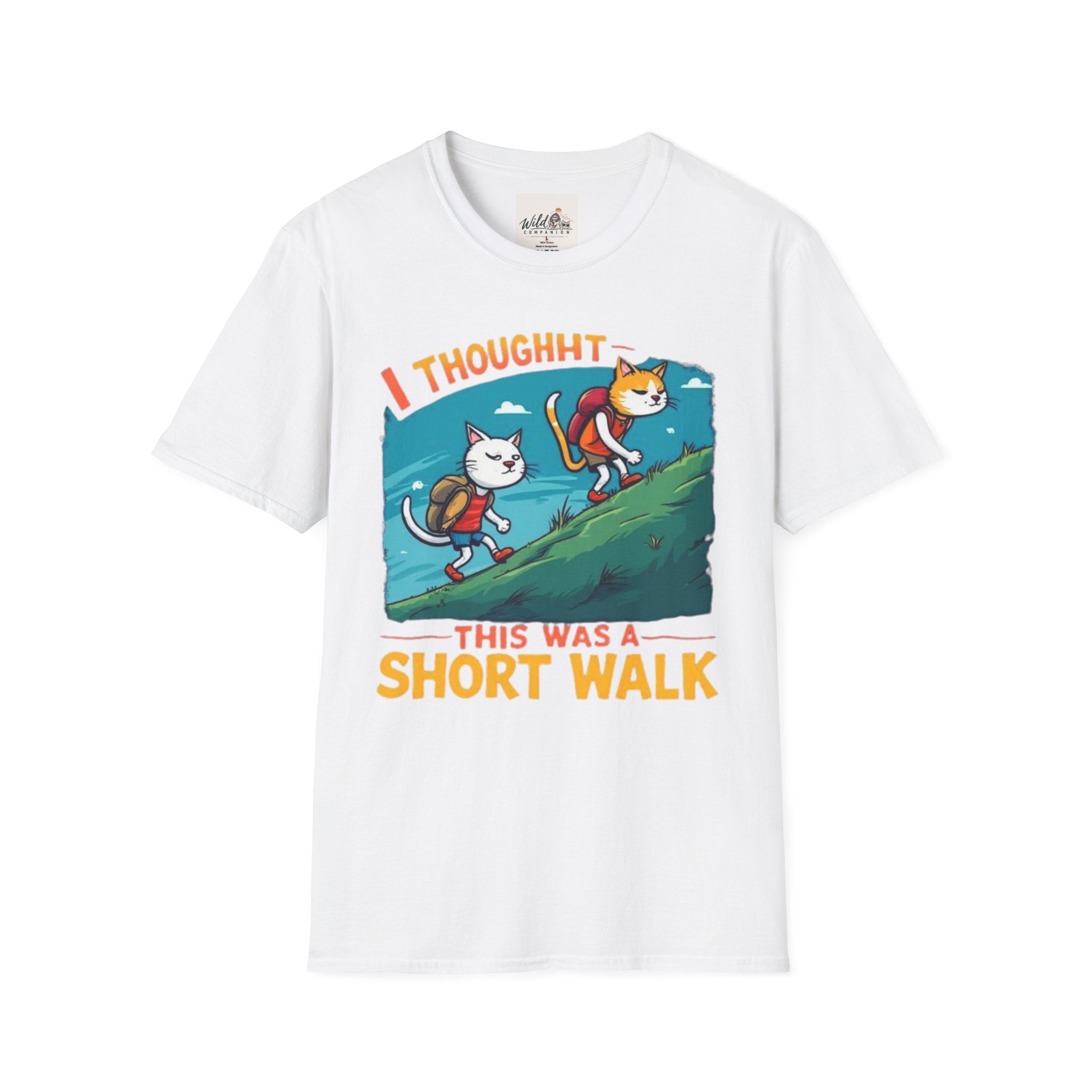 Funny Hiking Cat 2 T-Shirt