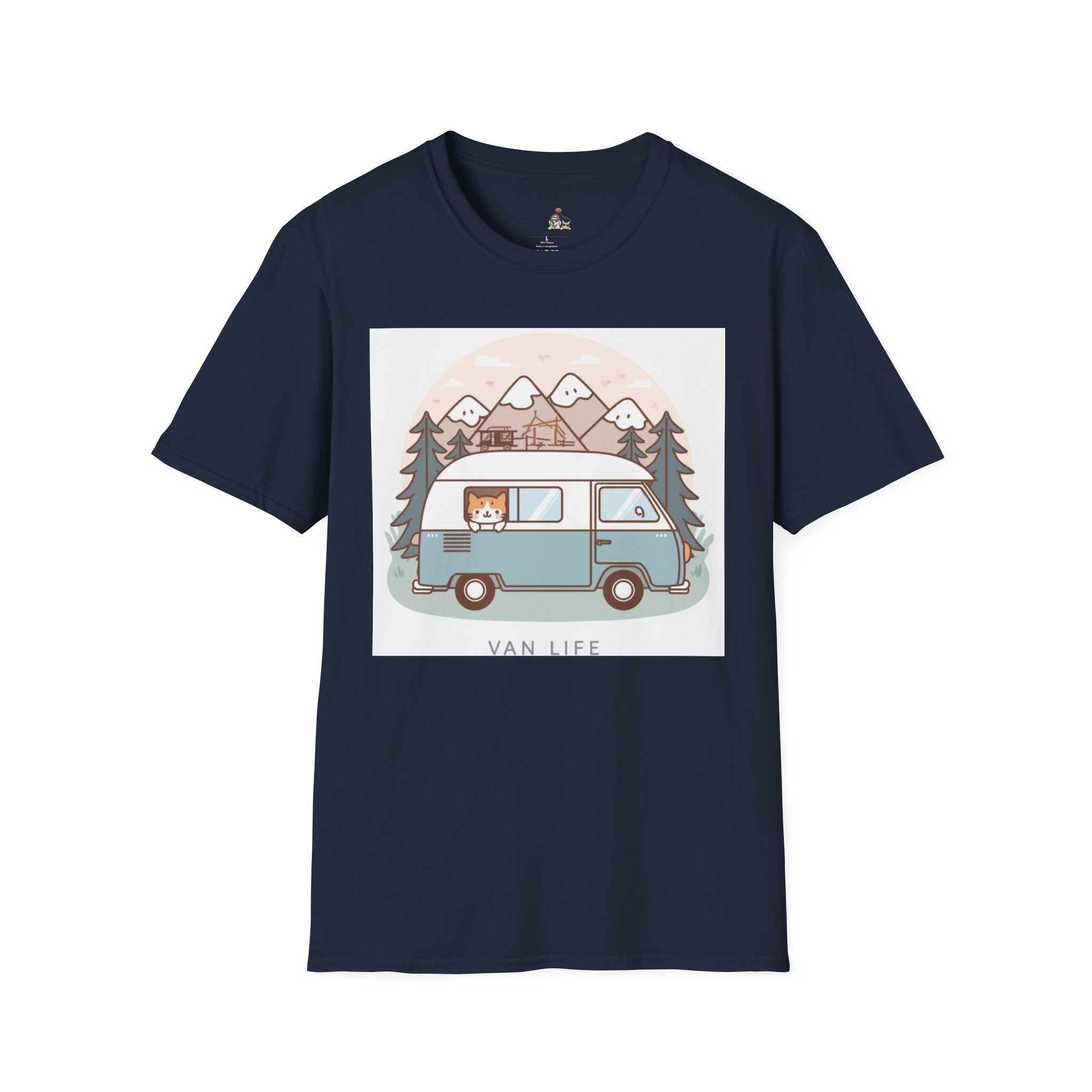 Van Life Cat 2 T-Shirt